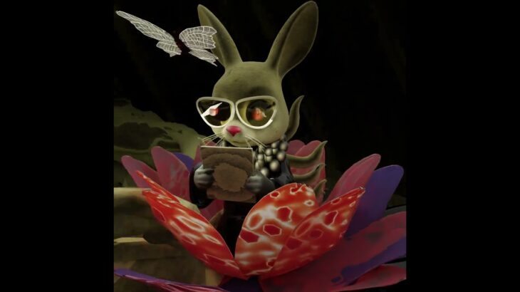 NFT digger- #649 lotus  colleting ghost  #3d #NFTdigger #digger #nftcoin #collectible#gallery