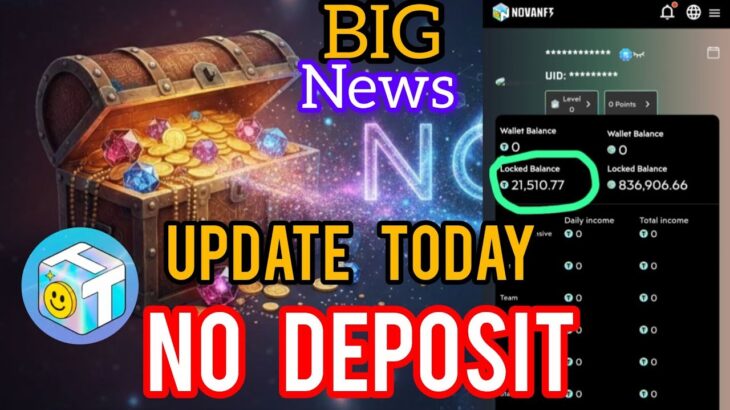 NOVA NFT No Deposit fast withdrawal asset #treasurefunindia #novanft #comeback