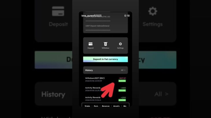 NOVA NFT SE SUCCESSFUL WITHDRAWAL HO RAHE