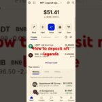 Nft legend me deposite kaise kare # nftlegende