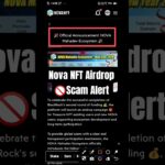 Nova NFT Airdrop 🚫Scam Alert