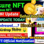 Nova Nft Today New Big Update 😱 | Nova Nft Withdrawal Start Big Good News | No Diposit ❌#trending
