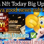 Nova Nft Today New Big Update | Treasure Nft Today New update | How to Diposit in Nova Nft #trending