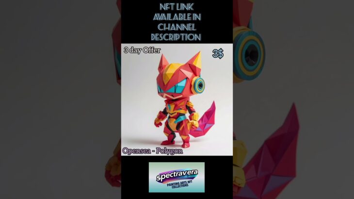 Paper Art Nft | Spectravera New Collections #Shorts