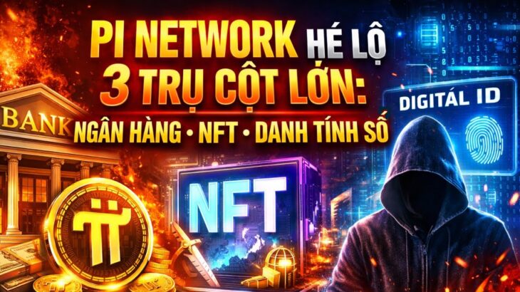 Pi Network Hé Lộ 3 Trụ Cột LỚN: Ngân Hàng, NFT, Danh Tính Số;