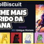 SOLBISCUIT – A MEME QUERIDINHA DA SOLANA CHEGOU E TEM ATÉ NFT