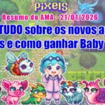 Saiba tudo sobre os novos animais do Pixels NFT e como ganhar Baby Animals