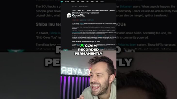 Shibarium Recovery Plan  SHIB Owes You NFT Explained  #cryptocurrency #crypto #shib