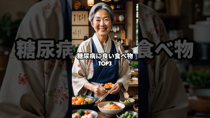 糖尿病に良い食べ物TOP3