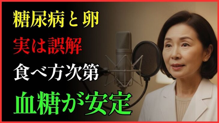 TOP5：糖尿病でも安心して食べられる卵の食べ方 | 健康 | 血糖 | 食事 | 老後 | オーディオブック