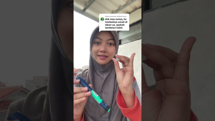 Tombol Insulin Pen Sulit Ditekan????
