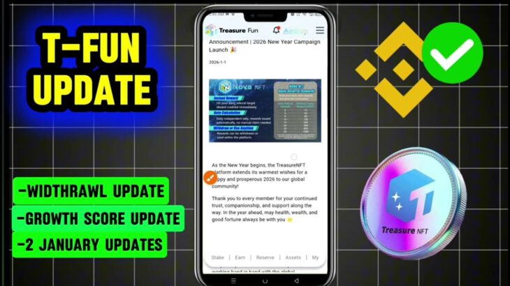 Treasure NFT//NOVA NFT NEW UPDATE//Withdrawal start informations//Real or fake 🤥..