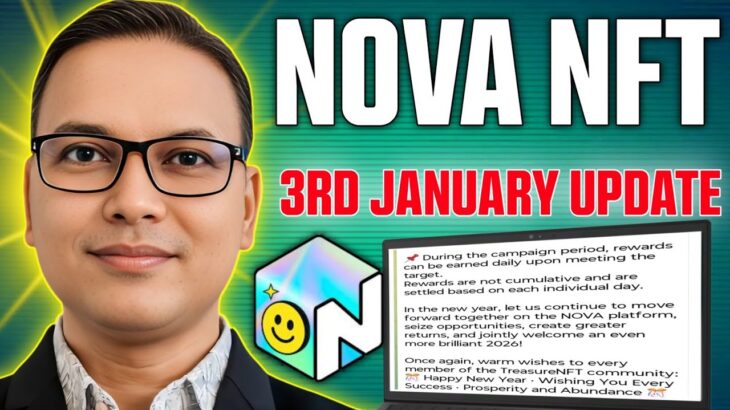 Treasure NFT//NOVA NFT NEW UPDATE//Withdrawal//TUFT Update informations..