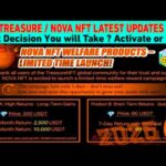 Treasure Nft New Update Today | Nova Nft Withdrawal Update | nova nft new update #TREASURENFT #NOVA😱