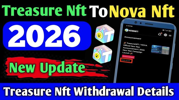 Treasure Nft New Update | treasure nft withdrawal details