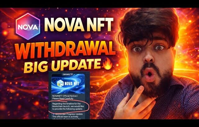 Treasure nft new update today | nova nft new update | treasure nft withdrawal update |