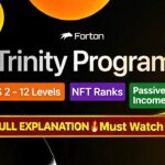 Trinity Program Full Explanation Hindi | Levels + NFT + Passive Income | Forton FRT