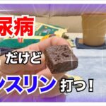 【糖尿病 Type1 】糖尿病の私、生理前で血糖値上がりやすい時期…前回失敗したので１粒だけど今回はインスリンを打ってみた！血糖値は…