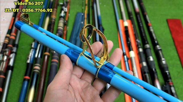 Video Số 207 : Lô Cần Câu Bè Ikada, Iso – Cần Rút Shimano NFT – Đồ Câu Bãi Nhật Về