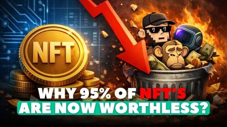 WHY 95% OF NFTS FAILED | THE REAL REASON BEHIND THE NFT MARKET CRASH!!