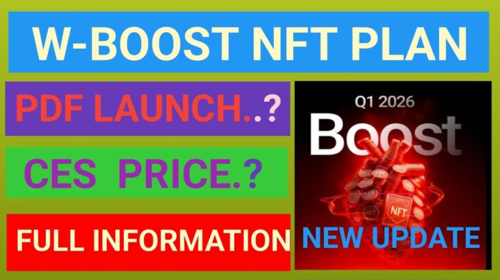 WW-BOOST NFT PLAN PDF LAUNCH? CES PRICE? FULL INFORMATION