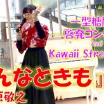 はなのおと【ストリートピアノstreetpiano】 1型糖尿病啓発コンサートのkawaii street pianoで、槇原敬之さんの名曲｢どんなときも｣をピアノで弾いてみた！