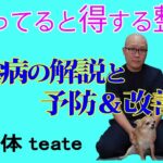 知ってると得する整体～糖尿病の解説と予防＆改善法