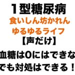 【１型糖尿病】低血糖と付き合う私のルール