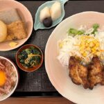 あぶりチキン&花かつおの卵かけご飯。糖尿病診断直後、効果があった運動