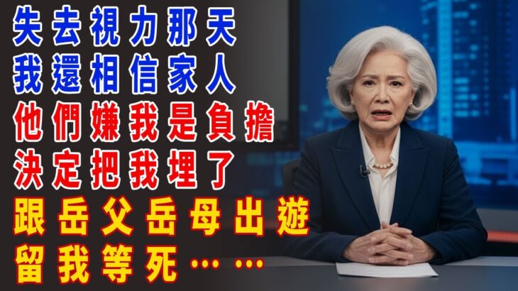 「快把他埋了吧！」我因為糖尿病失明後，不孝的兒子和媳婦把我埋在了山里，然後他們就跟岳父岳母去旅行了。 “樸主任，別開飛機！”