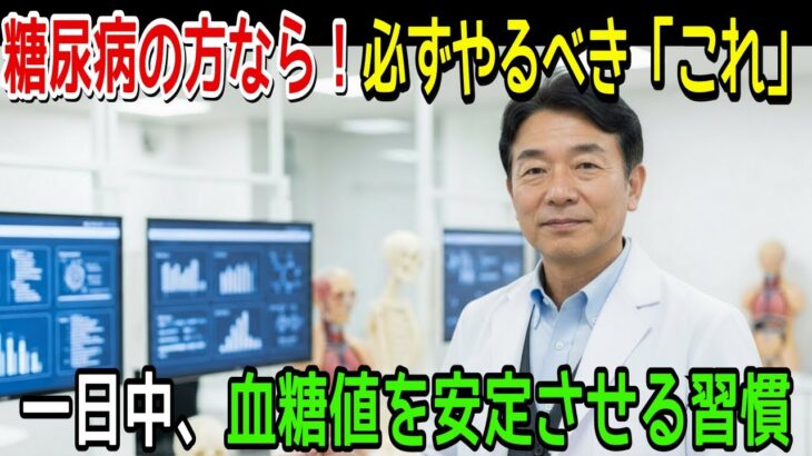 糖尿病の人は朝起きてすぐこれを！一日中血糖値を安定させる簡単習慣