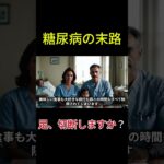 【糖尿病】「足の切断」か「人工透析」か。放置した人の悲惨な末路。血糖値が正常でも危険な理由とは？