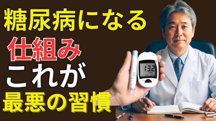 【超意外】知らないと必ず後悔する、糖尿病になりやすい人の共通習慣とは？日本人が糖尿病になる仕組み、血糖値を急上昇させる「第三の脂肪」と筋肉の意外な関係を医師が徹底解説 |やさしい健康雑学