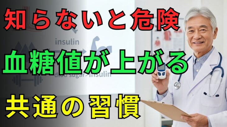【知らないと損】糖尿病になりやすい人が無意識に続ける共通習慣。日本人が血糖値でつまずきやすい理由と「第三の脂肪」そして筋肉の意外な役割を今すぐ確認。医師がわかりやすく解説。