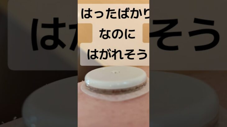 糖尿病あるある　フリースタイルリブレセンサー　血糖値測定器