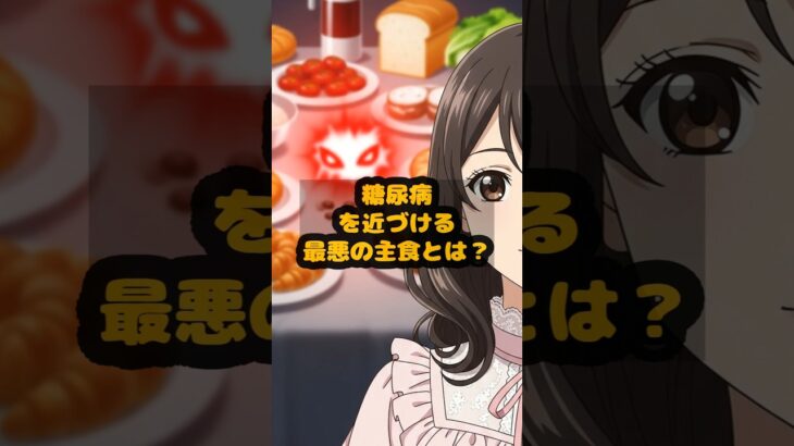 糖尿病を近づける最悪の主食とは？