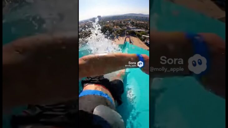 玩滑水道時發現自己有糖尿病。