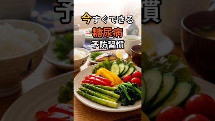 今日から変えられる、糖尿病予防の習慣