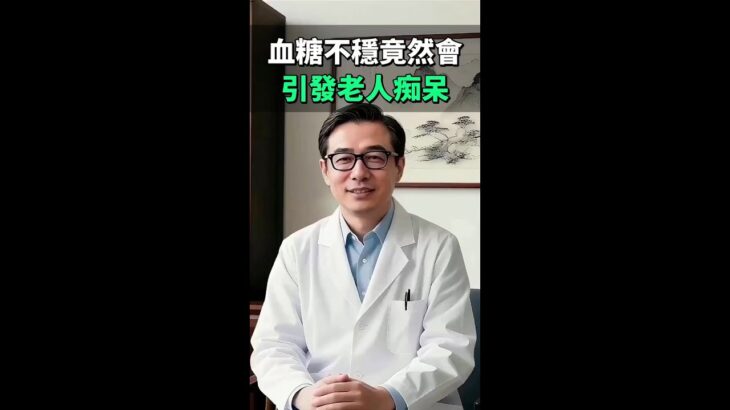 失智症竟是「第三型糖尿病」？穩住血糖就是在保護你的記憶力？
