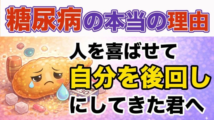 糖尿病の原因は、食べすぎた結果じゃない｜膵臓の気持ち