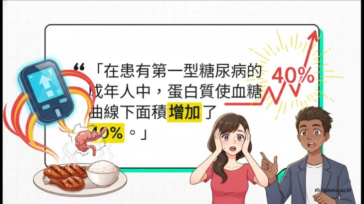 血糖管理大解密：健康人 vs 糖尿病患，蛋白質吃法完全不同！