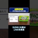 【血糖値実験】きのこの山vsたけのこの里！糖尿病専門ドクターが実証してみた【糖尿病】【ダイエット】