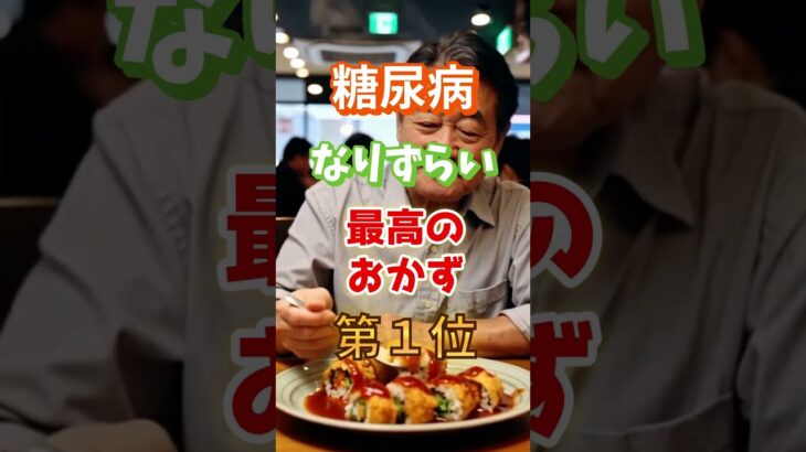 【1位は甘そうなアレだ⁉】糖尿病になりずらい最高のおかずとは！#雑学 #医学 #知恵 #医学 #高齢者 #健康 #ファッション