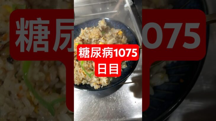 手作りチャーシューで炒飯作って食べた糖尿病1075日目