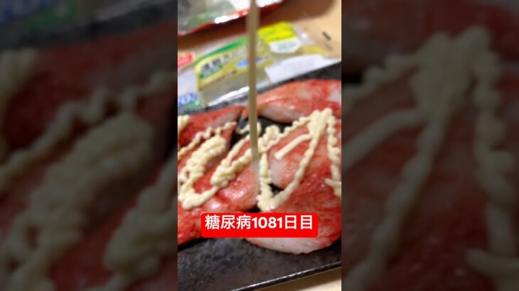 カニカマにマヨネーズぶっかけて食べた糖尿病全食事記録1081日目