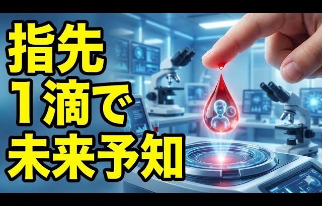 【衝撃】指先1滴で1型糖尿病を予言！？子供の未来を救う2026年最新医学ニュース