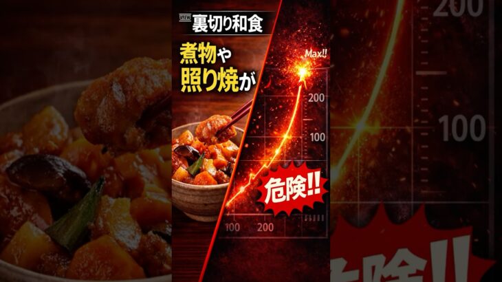 “健康だと思っていた和食の裏切り” #糖尿病#血糖値#高血糖#動脈硬化#生活習慣病#和食#健康習慣#シニア健康#食事改善#2型糖尿病