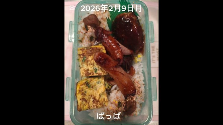 #5:00#糖尿病弁当#パパ弁当#ミニハンバーグオバケウィンナー弁当#shorts