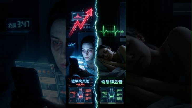 柳叶刀警告：⚠️ 睡在这个“光”里让糖尿病风险增加67%