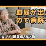 認知症と糖尿病88才母 血尿出たが心配無いです